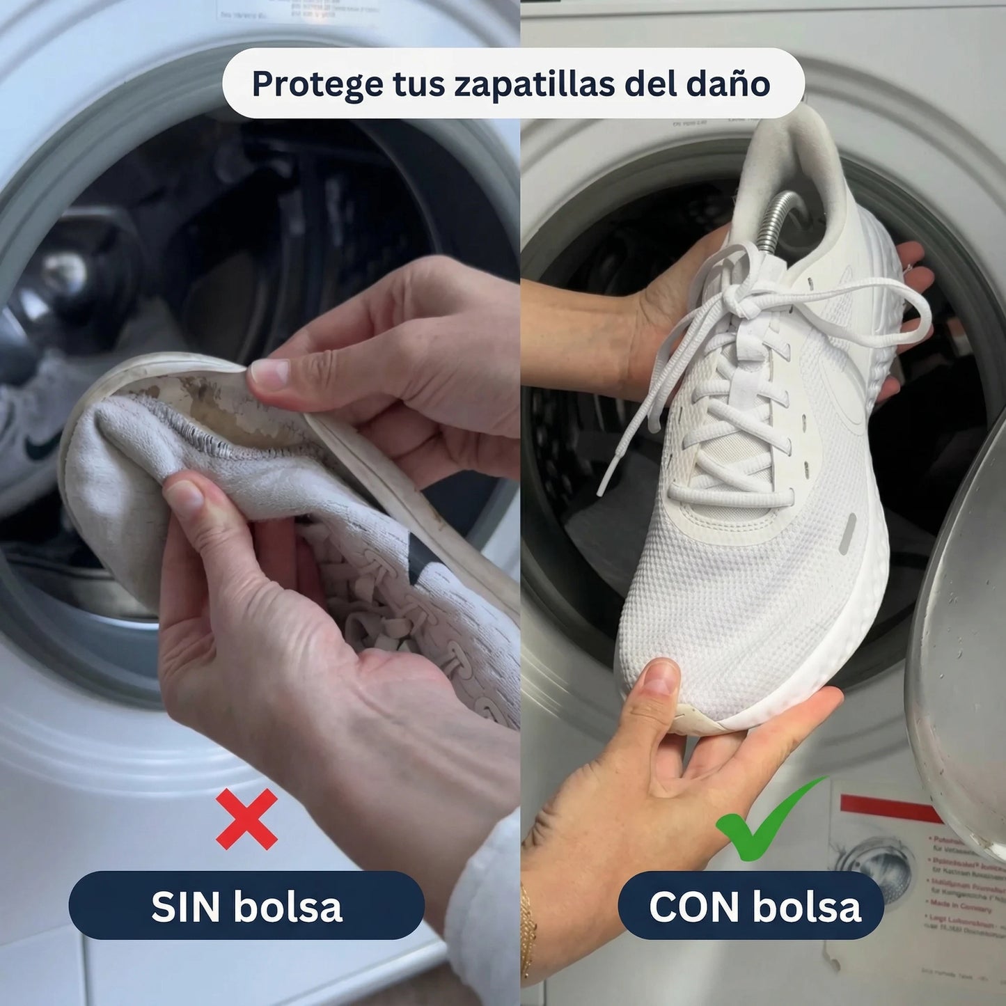 HOMIA Washbag® - Bolsa para lavar zapatillas
