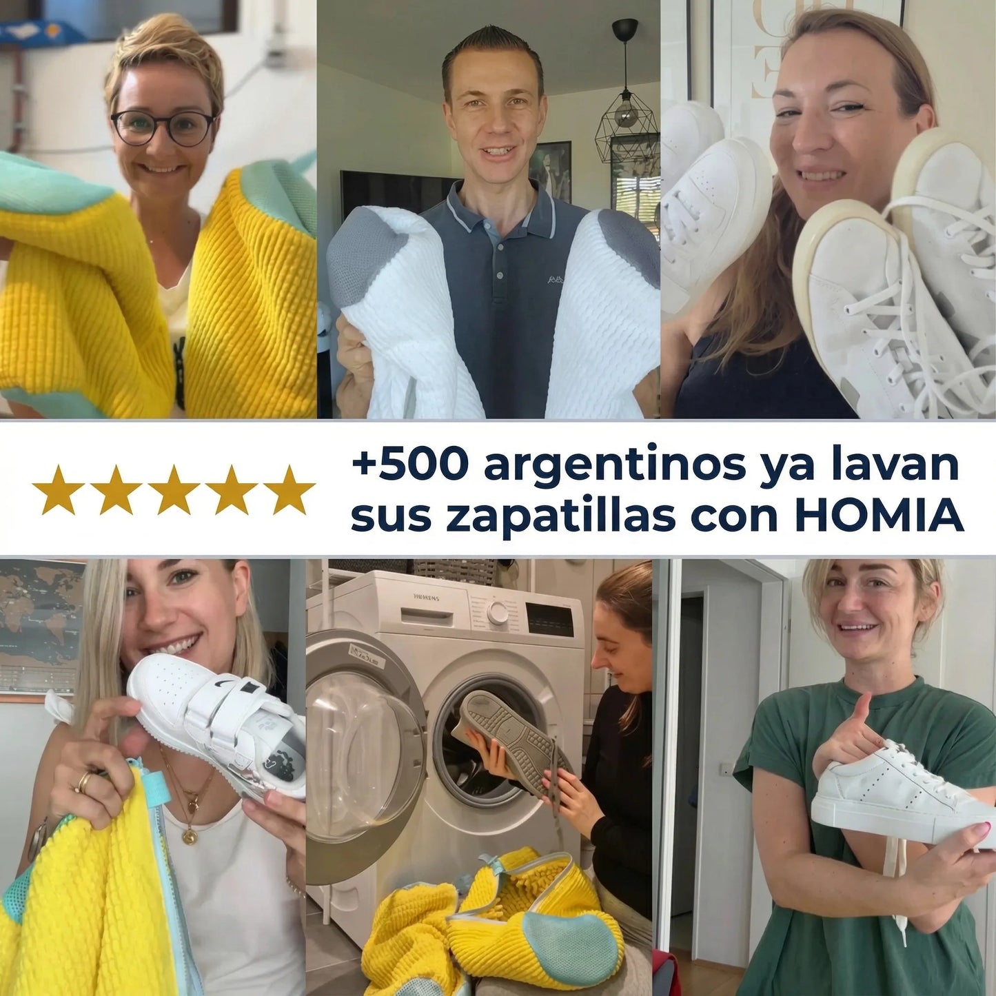 HOMIA Washbag® - Bolsa para lavar zapatillas